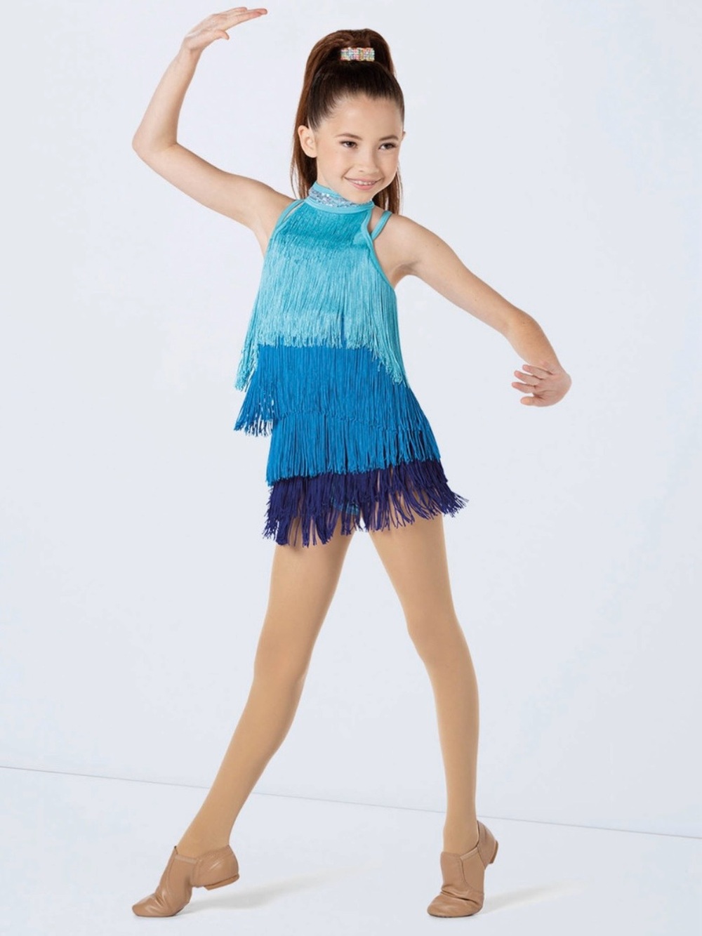 Girls Fringe Dance Costume